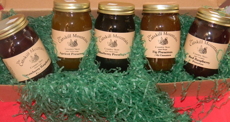 The Catskill Mountain Store 5 Assorted Preserves and Jellies Gift Set-0