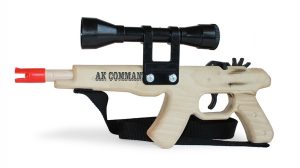Magnum Rubber Band Gun - AK Commando-0