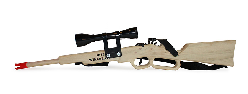Magnum Rubber Band Gun - Winchester-0