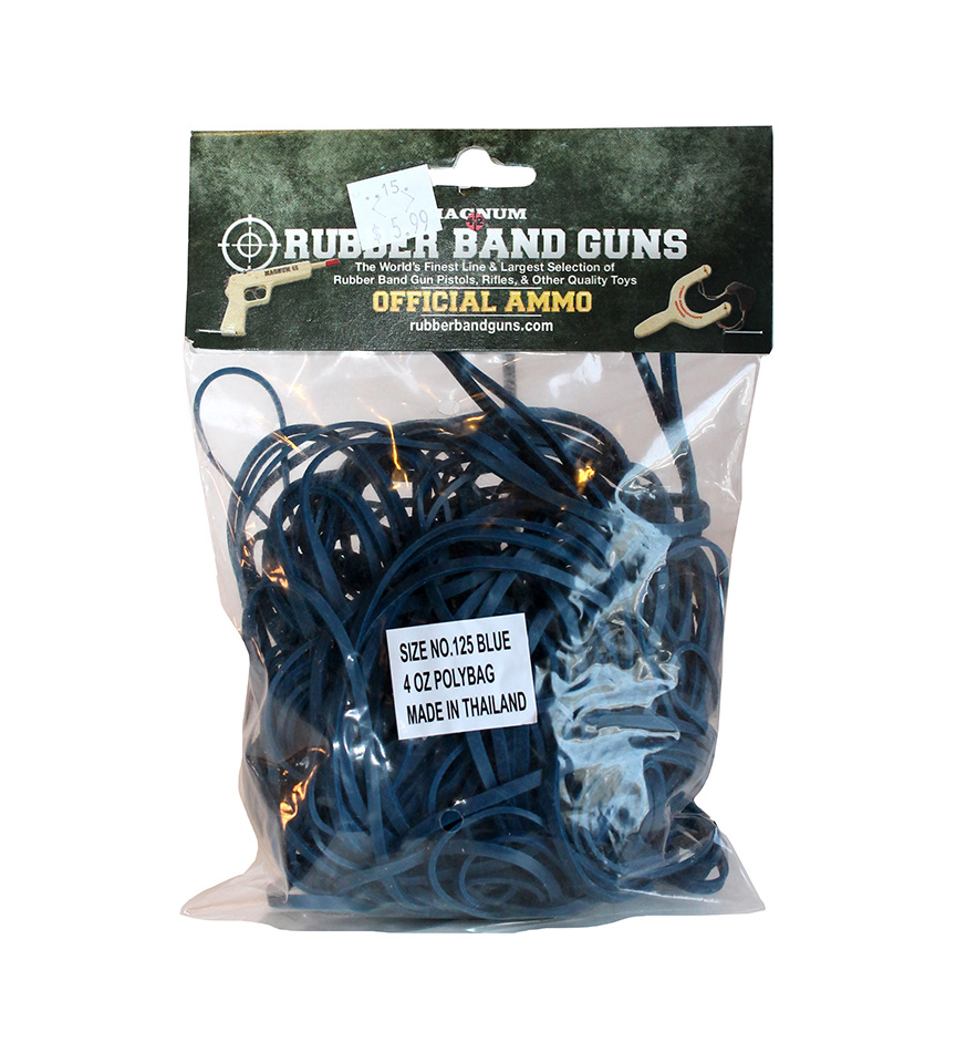 Rubber Band Ammo - Blue-0