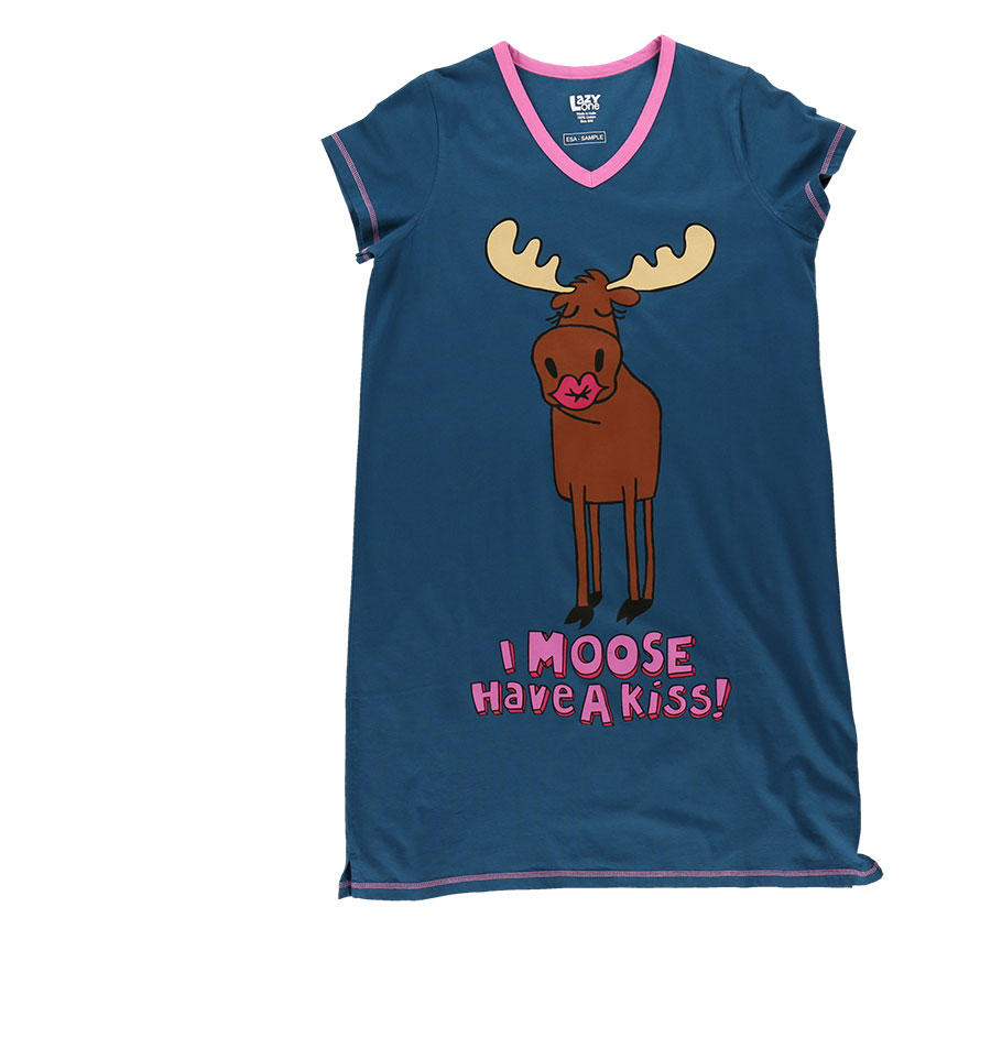 Moose Kiss Nightshirt | Catskill Mountain Country Store
