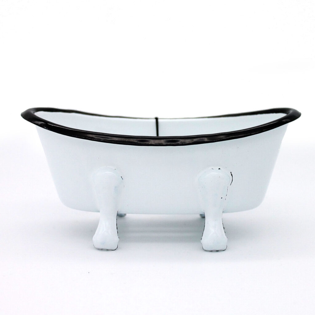 White Bathtub Soap Dish Catskill Mountain Country Store