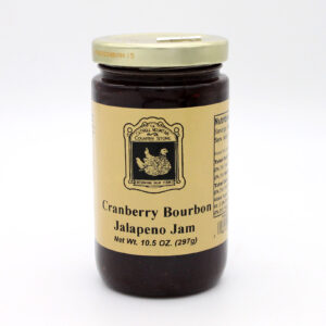 Cranberry Bourbon Jalapeno Jam - Front