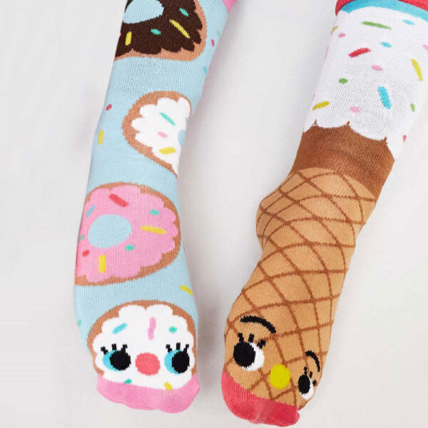 Pals Michelle Romo Donuts & Ice Cream Socks - Feet