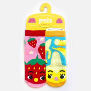Pals Michelle Romo Strawberry Banana Socks